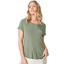 Fabricorn Plain High Low Hem Cotton Tshirt