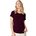 Fabricorn Plain High Low Hem Cotton Tshirt