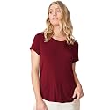 Fabricorn Plain High Low Hem Cotton Tshirt