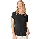 Fabricorn Plain High Low Hem Cotton Tshirt