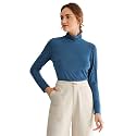 Fabricorn Stylish Black Turtle Neck Cotton Tshirt