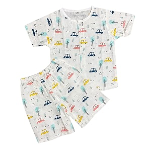 Fabrify Organic Muslin Cotton Baby Top and