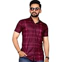 FABRIPPLE Men39s Printed Half Sleeve Shirt for