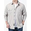 FABRIPPLE Mens Cargo Jacket Shirt 100