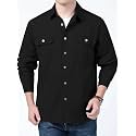 FABRIPPLE Mens Cargo Jacket Shirt 100