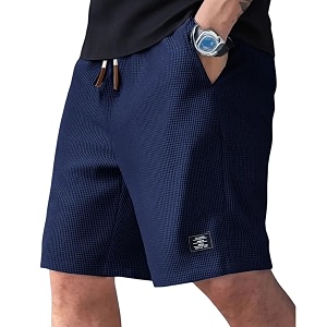 FABRIPPLE Mens Slim Fit Knitted Short for