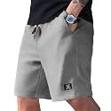 FABRIPPLE Mens Slim Fit Knitted Short for