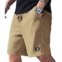 FABRIPPLE Mens Slim Fit Knitted Short for