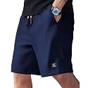FABRIPPLE Mens Slim Fit Knitted Short for