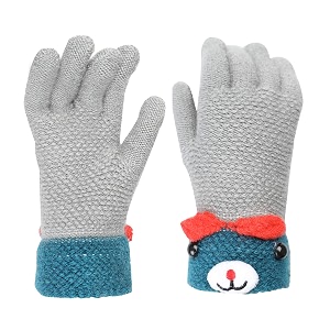 fabseasons acrylic woolen winter gloves for baby girls amp baby boys fits for 5-8 years
