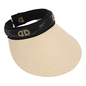 fabseasons slip-on sun visor hats for girl amp women perfect for travel sports amp summer outdoors
