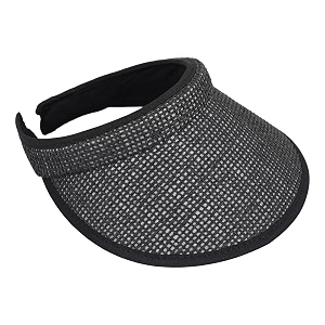 fabseasons slip-on sun visor hats for girl amp women perfect for travel sports amp summer outdoors