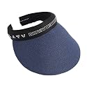 FabSeasons Slip-on Sun Visor Hats for Girl & Women, Perfect for Travel, Sports & Summer Outdoors