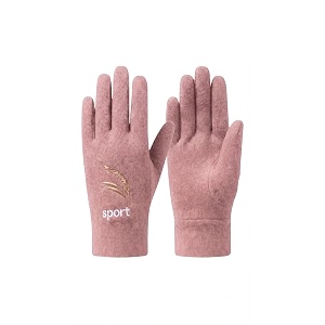 fabseasons winter gloves for girls amp women with faux fur on the inner for cold weather