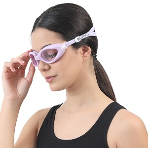 fabsports adjustable swim goggles for men amp women anti-fog anti-uv leakproof comfortable fit for ages 10 one-button easy adjustment ideal for outdoor and indoor swimming surfing and kayaking