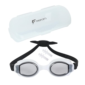 fabsports kids swimming goggles with box for boys amp girls anti-fog anti uv swim goggles for kids of age 3-10 years