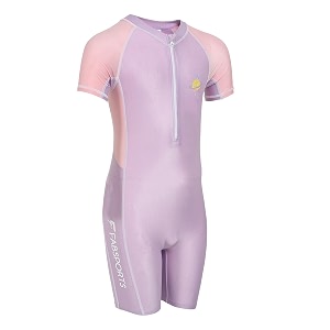 FABSPORTS Kids Swimsuit Set Printed One-Piece Swimwear