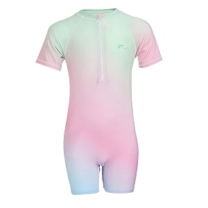 FABSPORTS Kids Swimsuit Set Printed One-Piece Swimwear