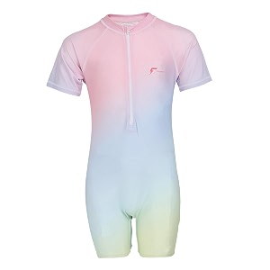 FABSPORTS Kids Swimsuit Set Printed One-Piece Swimwear