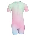 FABSPORTS Kids Swimsuit Set Printed One-Piece Swimwear
