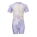 FABSPORTS Kids Swimsuit Set Printed One-Piece Swimwear