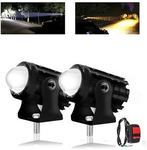 fabtec mini driving high power projector light led car fog light for carsbikesscooty car fancy lights