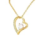 Best Gift Idea for Wife Online - 925 Sterling Silver Heart Pendant With Certificate of Authenticity and 925 Stamp