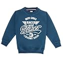 Kids Graphic Print Woolen Sweatshirts with Round