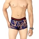 Regular Fit Printed Cotton Trunks for Men