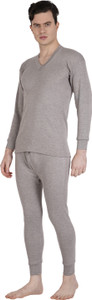 fabvio plus winter wear v neck men top - pyjama set thermal
