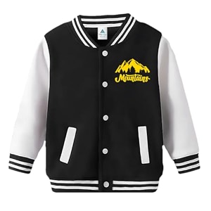 Fabywings Kids Boys Digital Mountain Printed Black