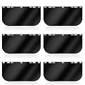 Face Shield Replacement Lens Compatible with Hobart 770580(6 Pack, Dark)