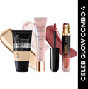 FACES CANADA 3in1 Foundation(18ml)+ Comfy Matte Wow Lipstick(3.8ml)+ Strobe Cream(18ml) Dewy Highlighter