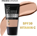 FACES CANADA All Day Hydra Matte | 3 in 1 Moisturizer + SPF 30 + Waterproof Foundation