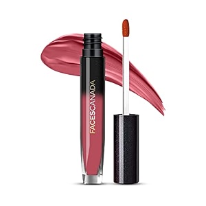 faces canada comfy silk liquid lipstick - marvelous mauve 04 3ml  satin matte hd finish luxe comfort  longlasting  no dryness  smooth texture  mulberry oil amp shea butter for plump hydrated lips