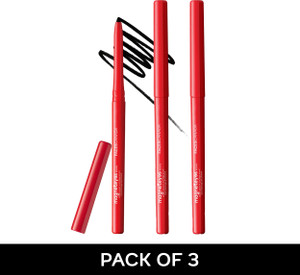 faces canada magneteyes kajal  24hr long stay  fade proof  smudge proof  pack of 3
