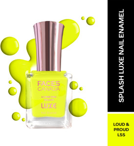 faces canada ultime pro splash luxe nail enamel  glossy finish  quick drying loud  proud l55
