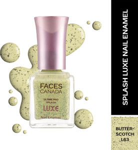 faces canada ultime pro splash luxe nail enamel  glossy finish  long stay butter_scotch