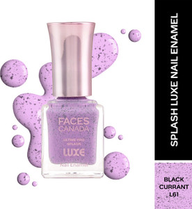 faces canada ultime pro splash luxe nail enamel  glossy finish  long stay black_currant