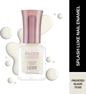 faces canada ultime pro splash luxe nail enamel  glossy finish  long stay frosted_glaze
