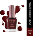FACES CANADA Ultime Pro Splash Luxe Nail Enamel | Glossy Finish | Quick Drying Bloody Mary (L59)