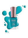 FACES CANADA Ultime Pro Splash Luxe Nail Enamel | Glossy Finish | Quick Drying Teal Seal (L30)