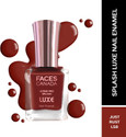 FACES CANADA Ultime Pro Splash Luxe Nail Enamel | Glossy Finish | Quick Drying Just Rust (L58)