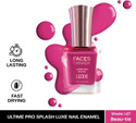 FACES CANADA Ultime Pro Splash Luxe Nail Enamel | Glossy Finish | Quick Drying Beau-tie (L27)