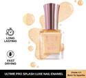 FACES CANADA Ultime Pro Splash Luxe Nail Enamel | Glossy Finish | Quick Drying Born to Sparkle (L17)