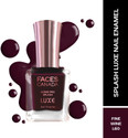 FACES CANADA Ultime Pro Splash Luxe Nail Enamel | Glossy Finish | Quick Drying Fine Wine (L60)