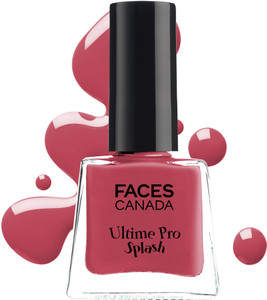 faces canada ultime pro splash mini nail enamel cherry red 110