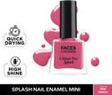 FACES CANADA Ultime Pro Splash Mini Nail Enamel Pink Punch 130