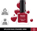 FACES CANADA Ultime Pro Splash Mini Nail Enamel Royal Ruby 24