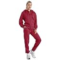 Facitisu Women Fleece Sweatsuit 2 Piece Outfit